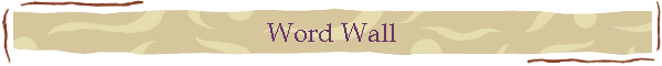 Word Wall